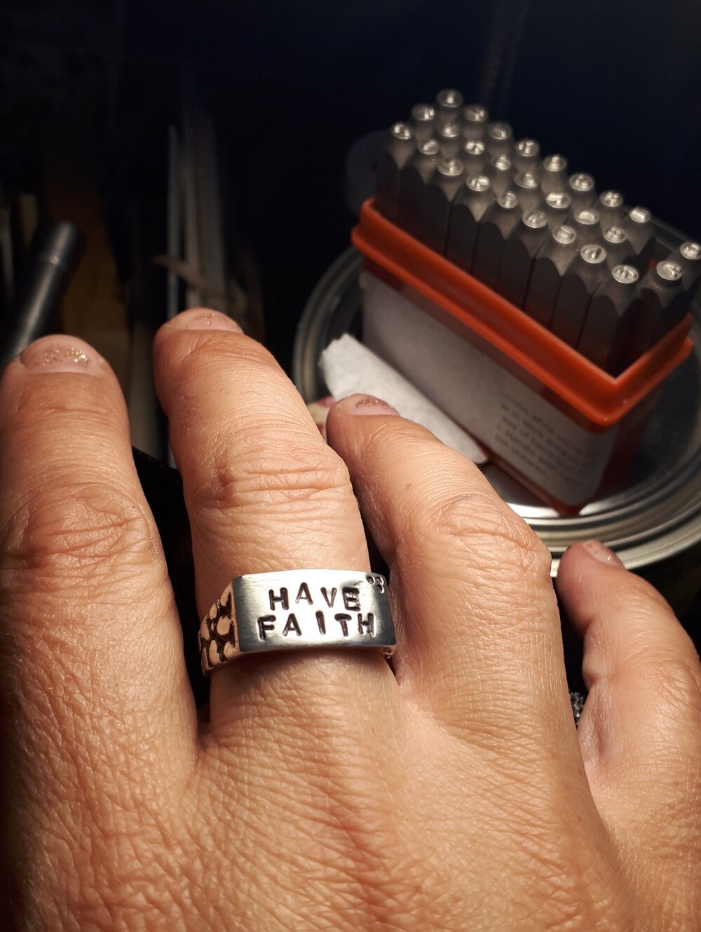 Sterling Silver Signet Ring